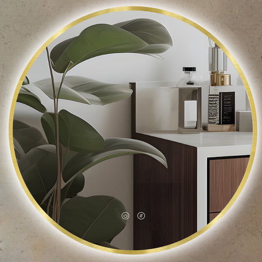 LED-spiegel Ares Goud