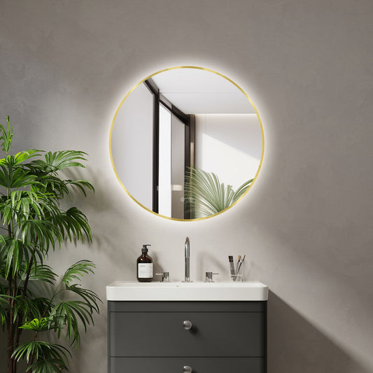 LED-spiegel Ares Goud