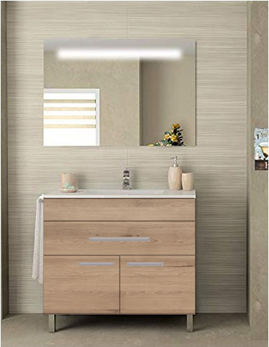 Meuble de salle de bain BAHIA avec lavabo