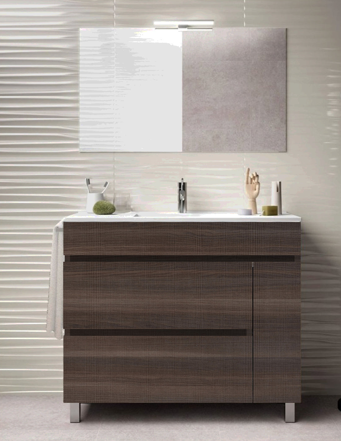 Meuble de salle de bain CAPRERA avec lavabo