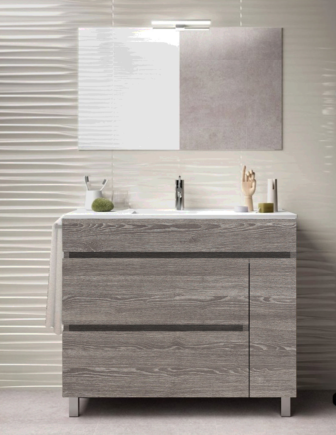 Meuble de salle de bain CAPRERA avec lavabo