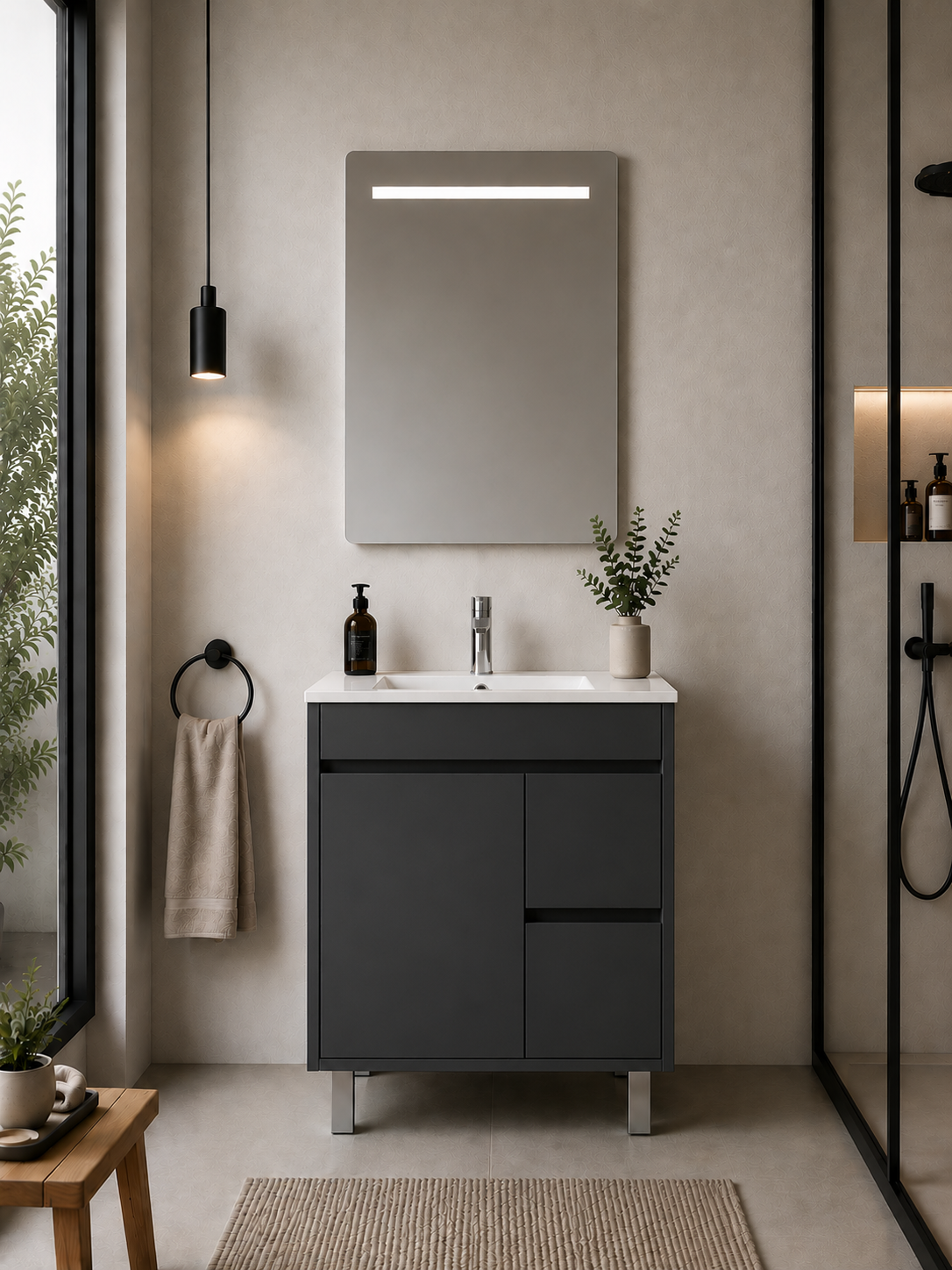 Badmeubel ISQUIA met wastafel