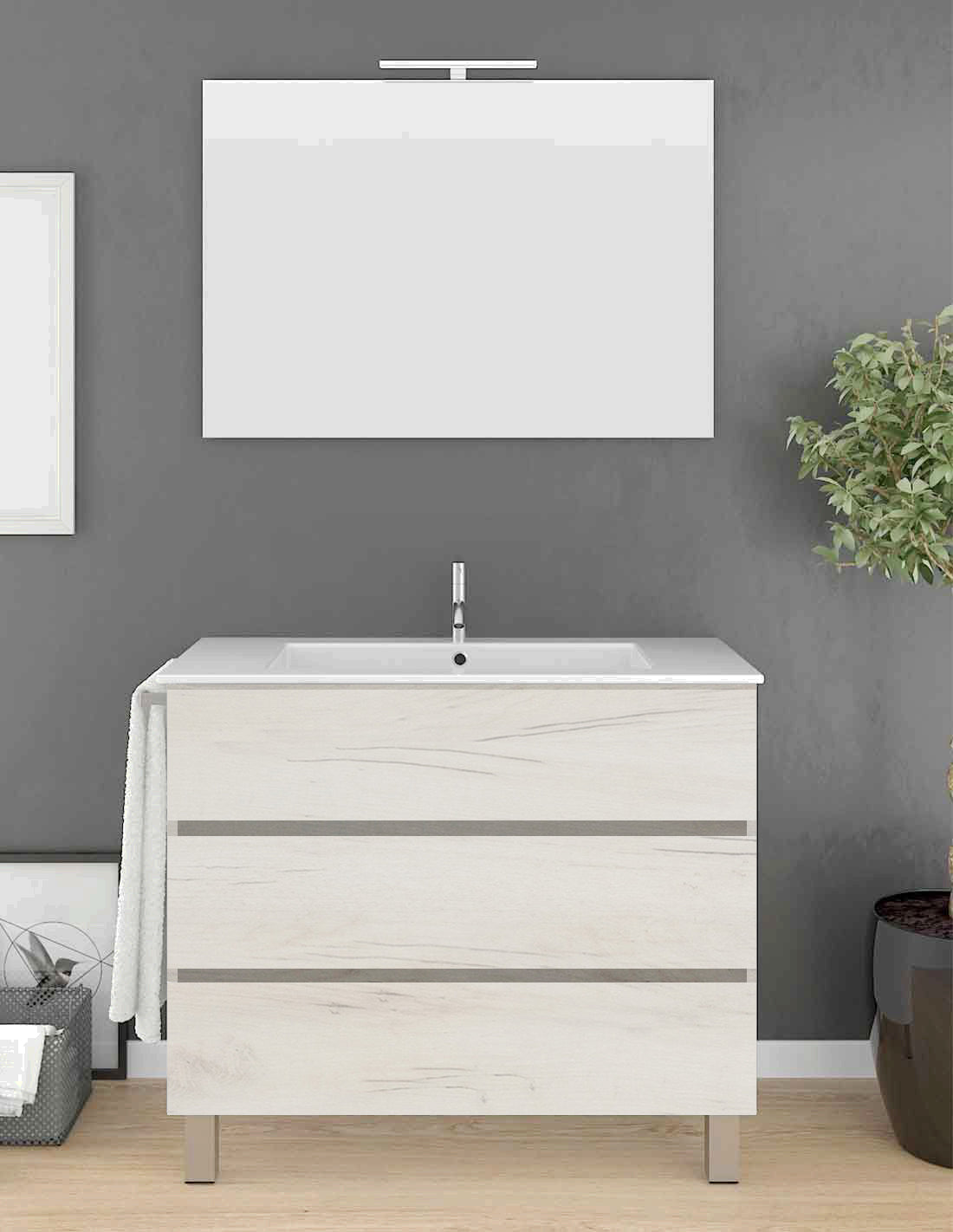 Meuble de salle de bain IMPERIA avec lavabo
