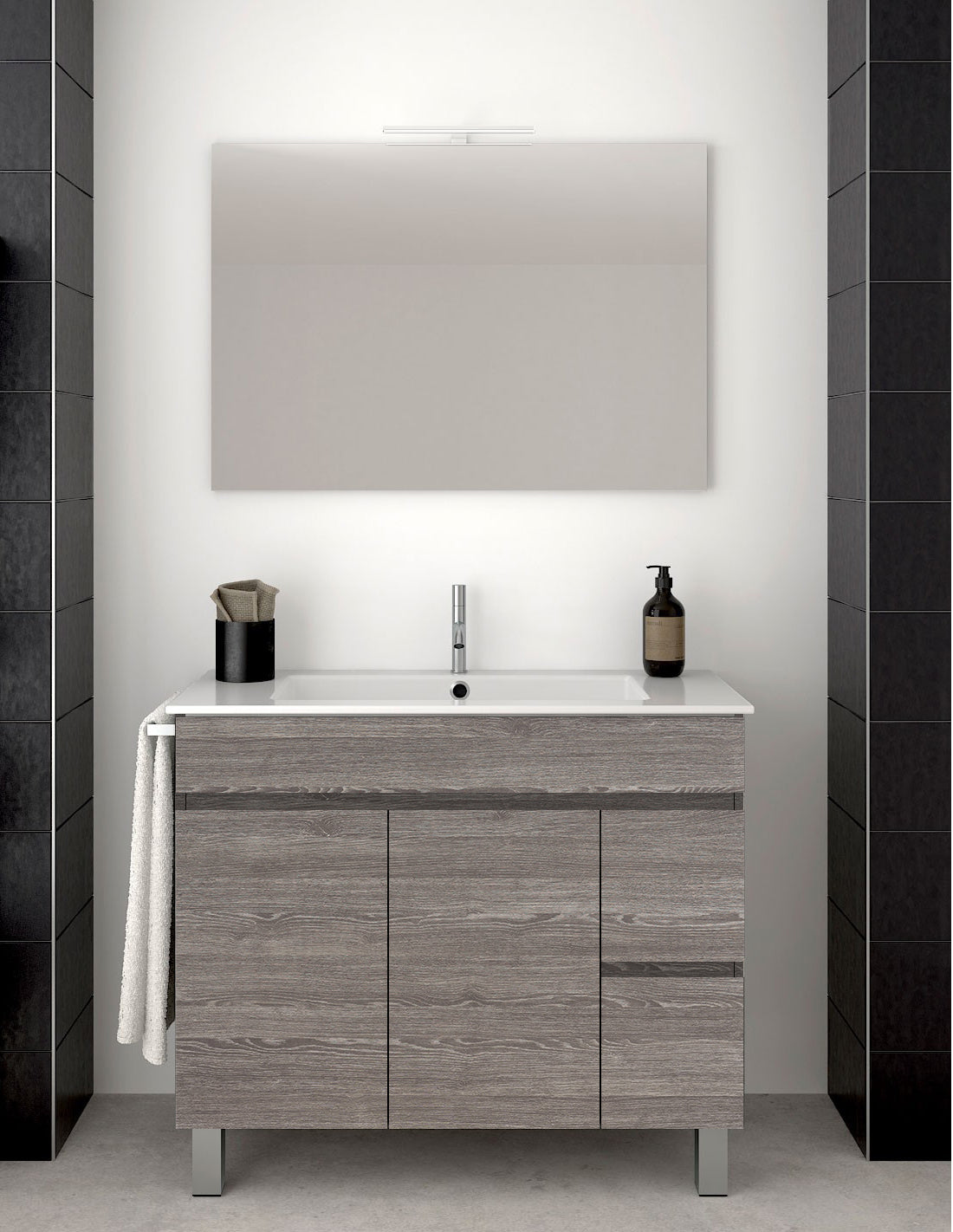 Meuble de salle de bain ISQUIA avec lavabo