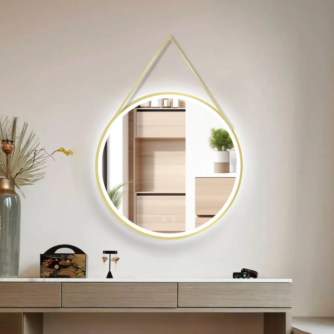 LED-spiegel Olympus Goud