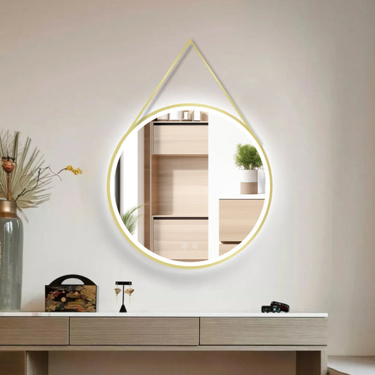 LED-spiegel Olympus Goud