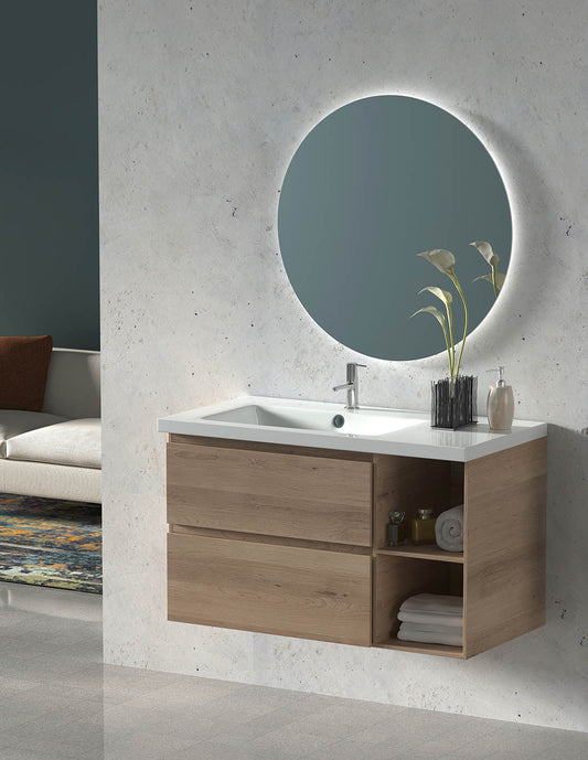 Meuble de salle de bain Zeus avec lavabo